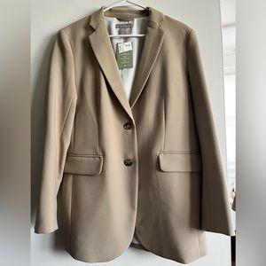 Blazer coat oversize - beige - H&M - M